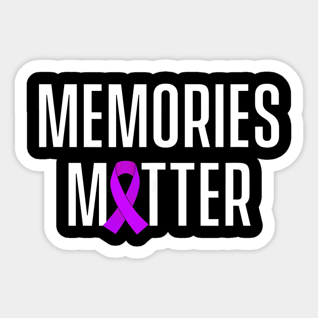 Memories Matter Alzheimer Awareness Gift Sticker by thuylinh8